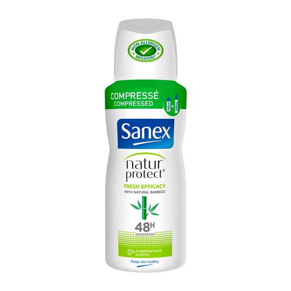 SANEX NaturProtect Bamboo Fresh Efficacy Compressed Spray