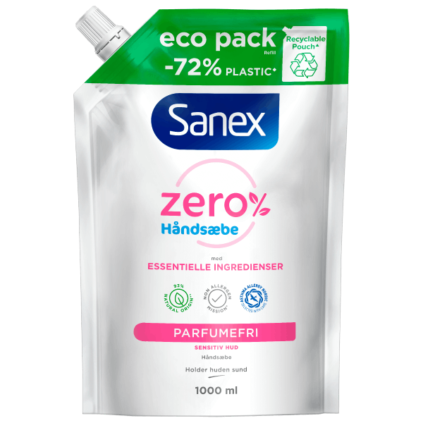 SANEX Zero% Sensitive Refill Liquid Hand Soap