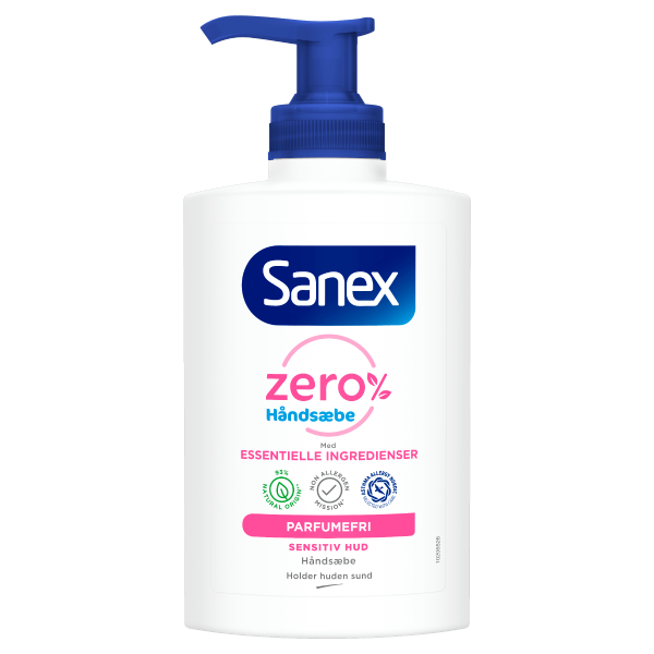 SANEX Zero% Sensitive Liquid Hand Soap