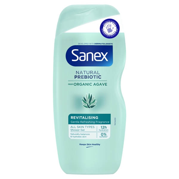 Sanex Natural Prebiotic med Økologisk Agave Revitalizing Shower Gel