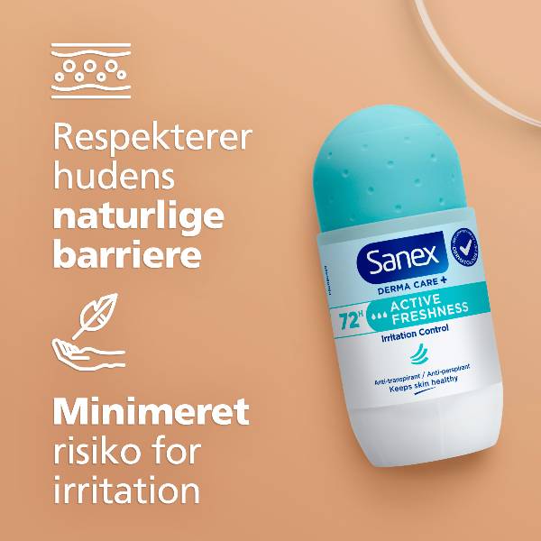 Sanex Dermo Active Freshness 72h Antiperspirant Roll-on Sanex Dermo Active Freshness 72h Antiperspirant Roll-on