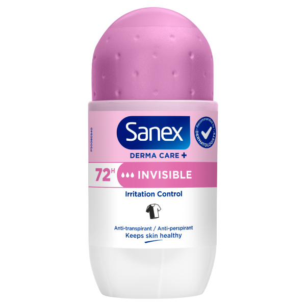 Sanex Dermo Invisible Roll-On Antiperspirant Sanex Dermo Invisible Roll-On Antiperspirant