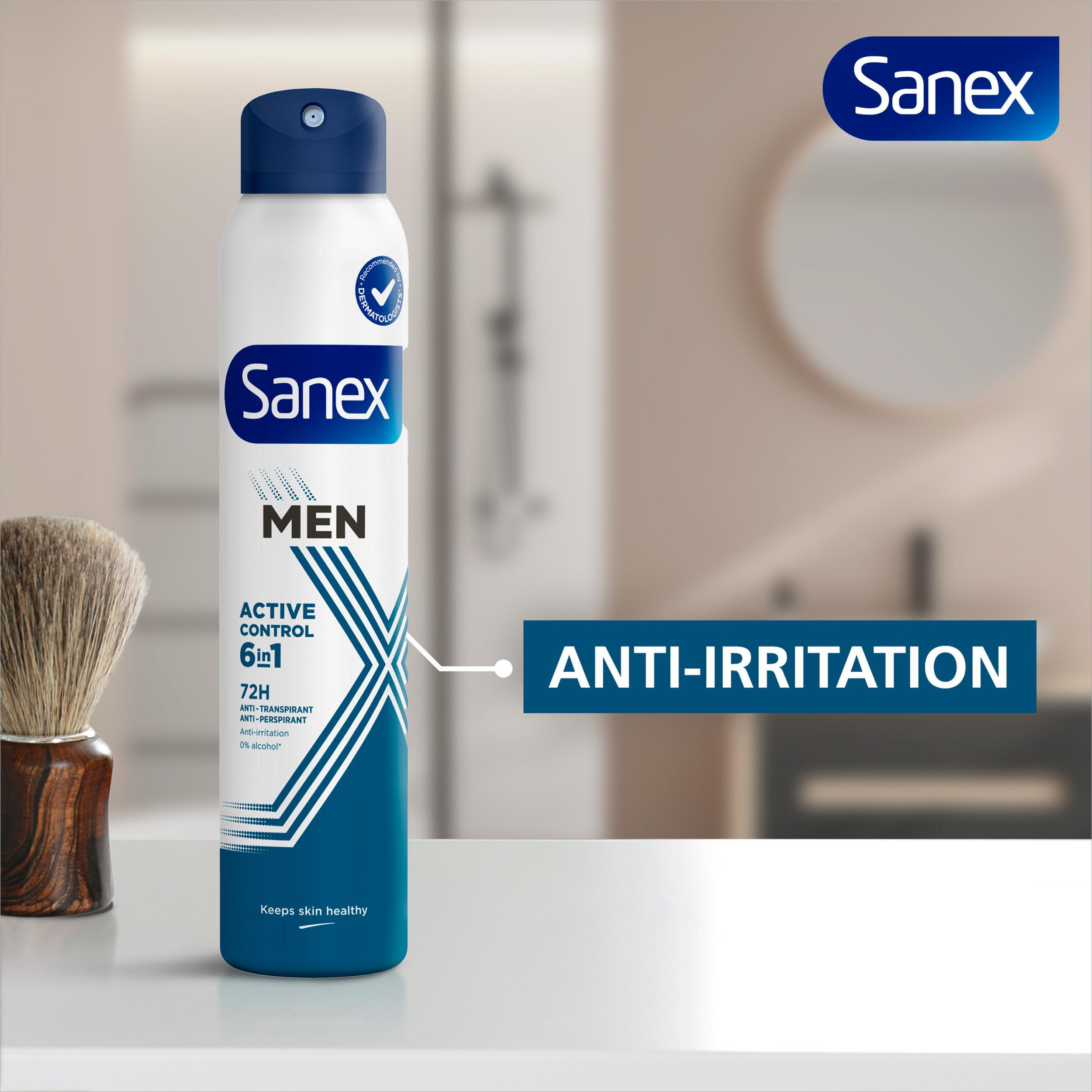 Sanex Men Skin Health Active Control 72H Antiperspirant Spray
