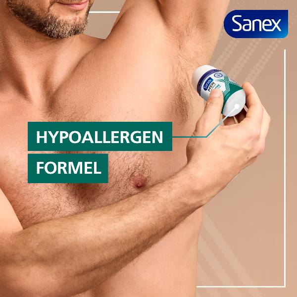 Sanex Men Skin Health Sensitive 72h Antiperspirant Roll On