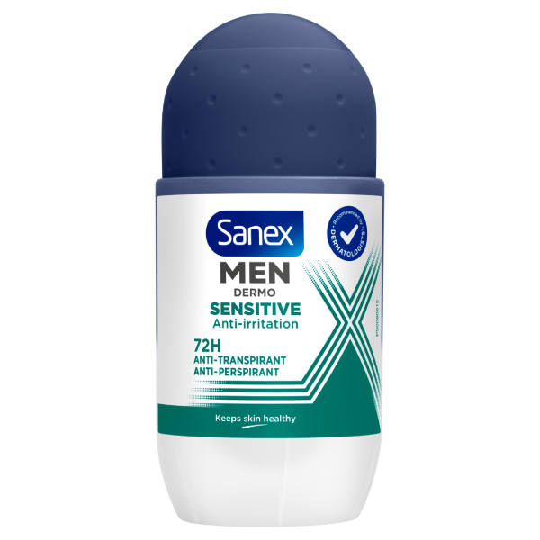 Sanex Men Skin Health Sensitive 72h Antiperspirant Roll On