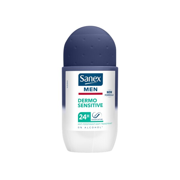 Sanex Men Sensitive 24H Anti-Perspirant Roll-On