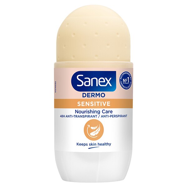 SANEX Sensitive 24h Anti-Perspirant Roll-On 